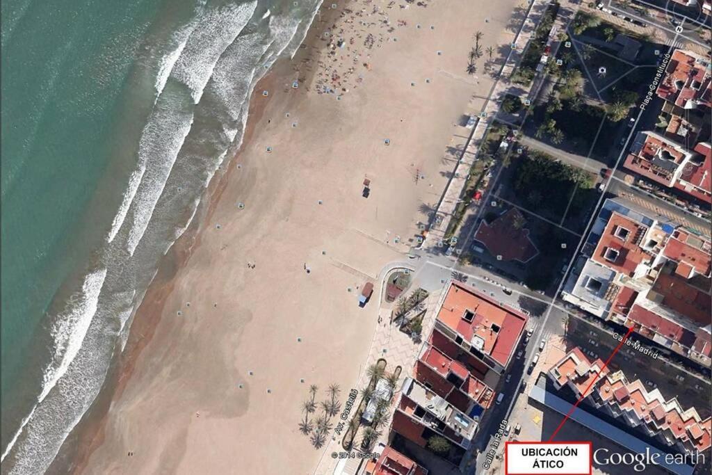 Apartmán Atico A 100 Metros De La Playa Cullera Exteriér fotografie