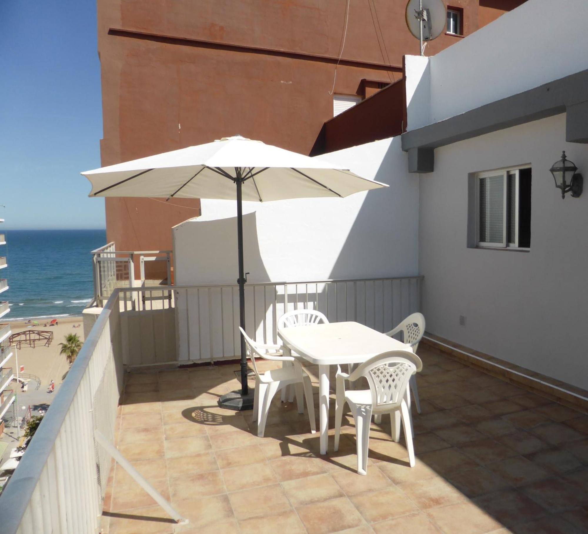 Apartmán Atico A 100 Metros De La Playa Cullera Exteriér fotografie